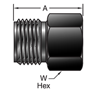 BMP7 MPI™ Nut - dimensions