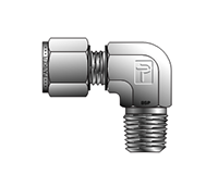 BSP Taper Male Elbow for metric tube