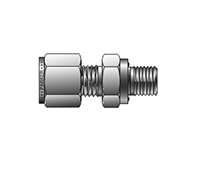 BSPP Male Connector with ED Seal for fractional tube