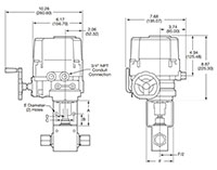 MAB Series Actuators - Electric EOX_3 - 6 - dimensions