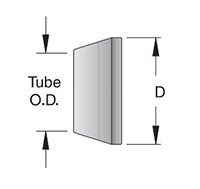 MPFF MPI™ Front Ferrule - dimensions