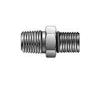 NPT Thread to SAE Straight Thread Adapter for fractional tube