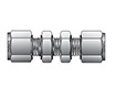 Bulkhead Union for metric tube