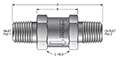 F Series Inline Filters - dimensions