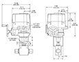 MAB Series Actuators - Electric EOX_3 - 6 - dimensions