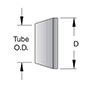 MPFF MPI™ Front Ferrule - dimensions