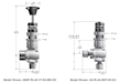 RL4 Series Relief Valves - dimensions