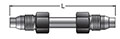 T7HBT7 MPI™ Tube Port Connector - dimensions