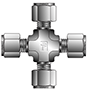 Union Cross for metric tube